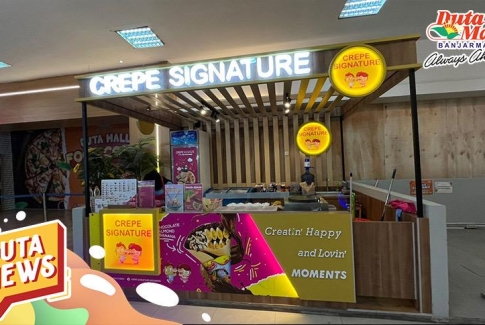 Crepe Signature Hadir di Duta Mall Banjarmasin